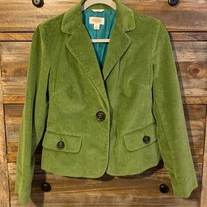 Talbots Stretch Corduroy Blazer